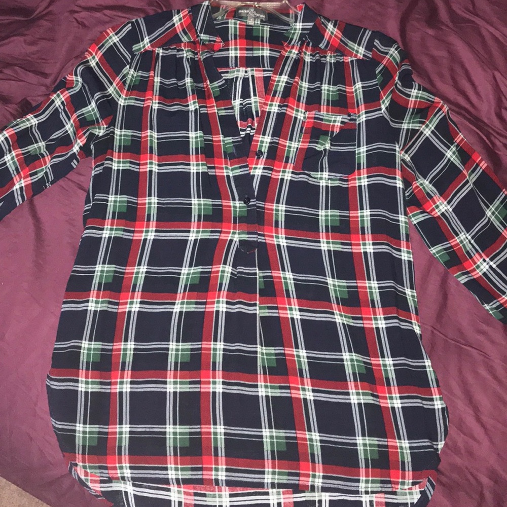 Market and Spruce flannel